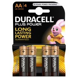 4x Piles Duracell Plus...