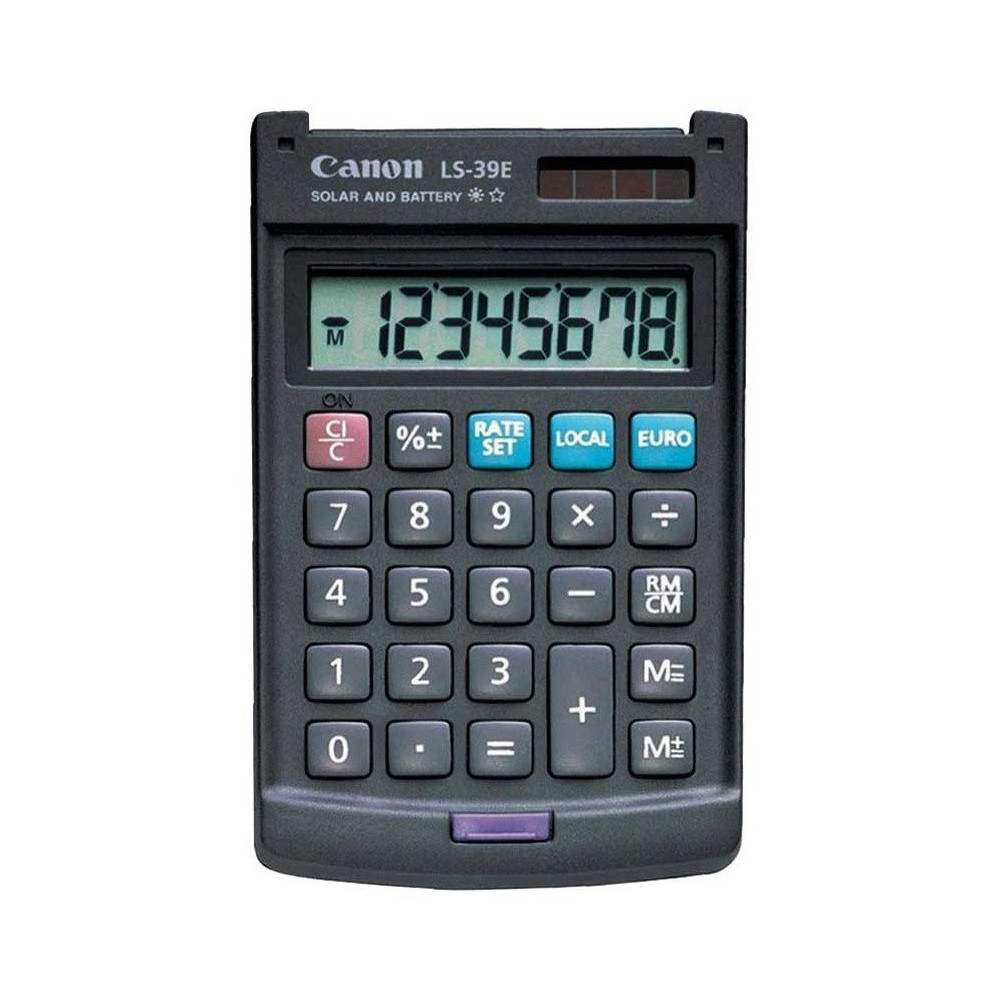 Calculatrice de poche 8 chiffres Canon LS-39E