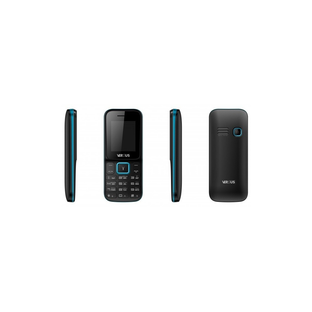 Téléphone Portable Versus X1 / Double SIM / Noir & Bleu