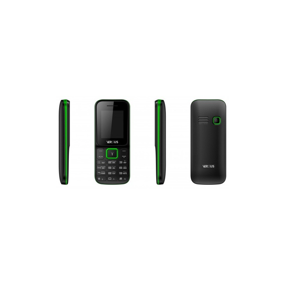 Téléphone Portable Versus X1 / Double SIM / Noir & Vert
