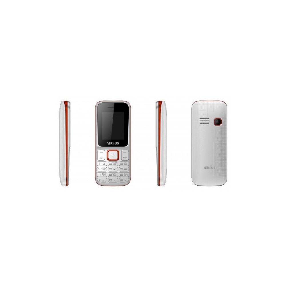 Téléphone Portable Versus X1 / Double SIM / Blanc & Rouge