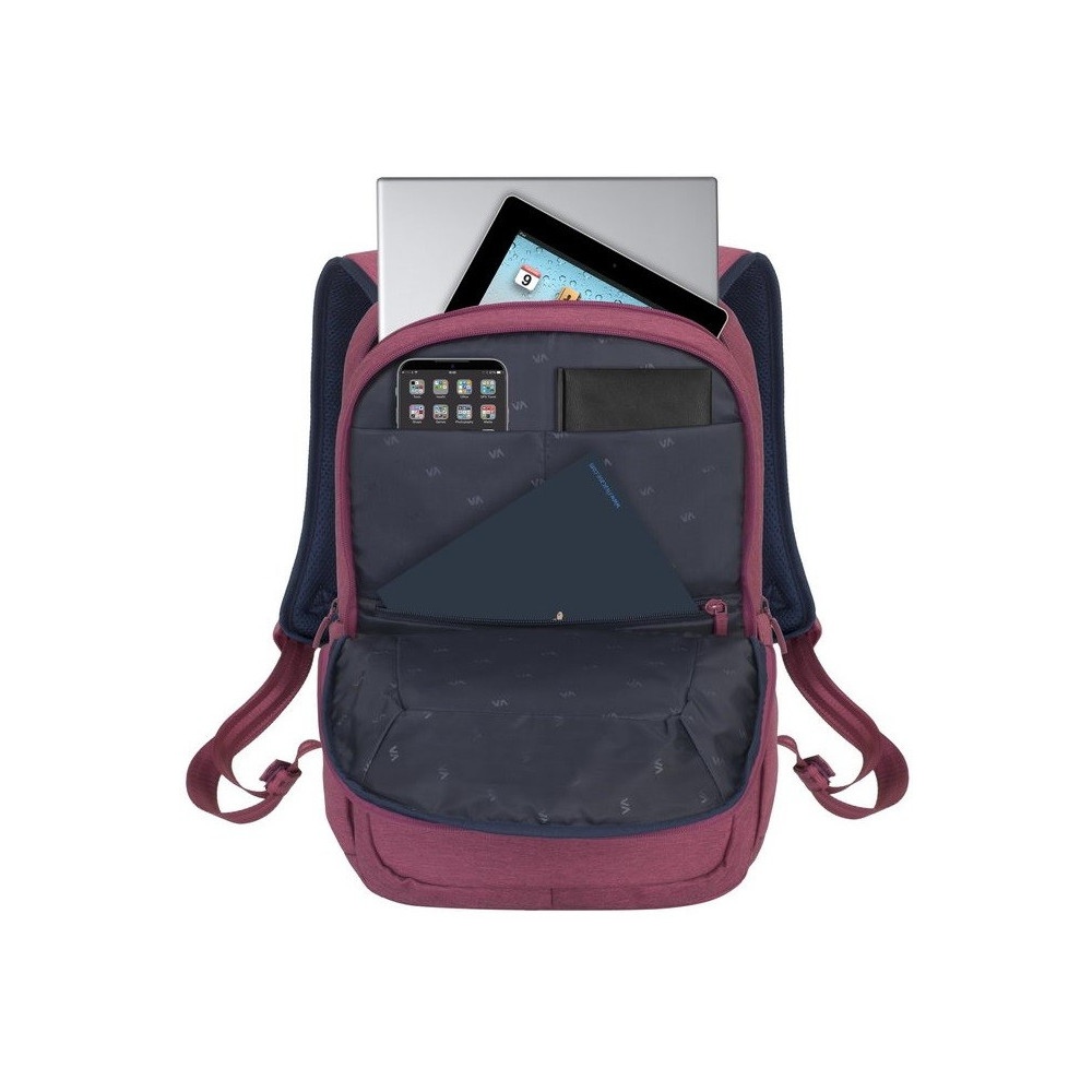Sac à dos pour PC Portable 15.6" Rivacase 7760 / Rouge