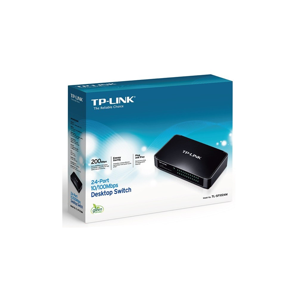 Switch de Bureau 24 ports 10/100 Mbps