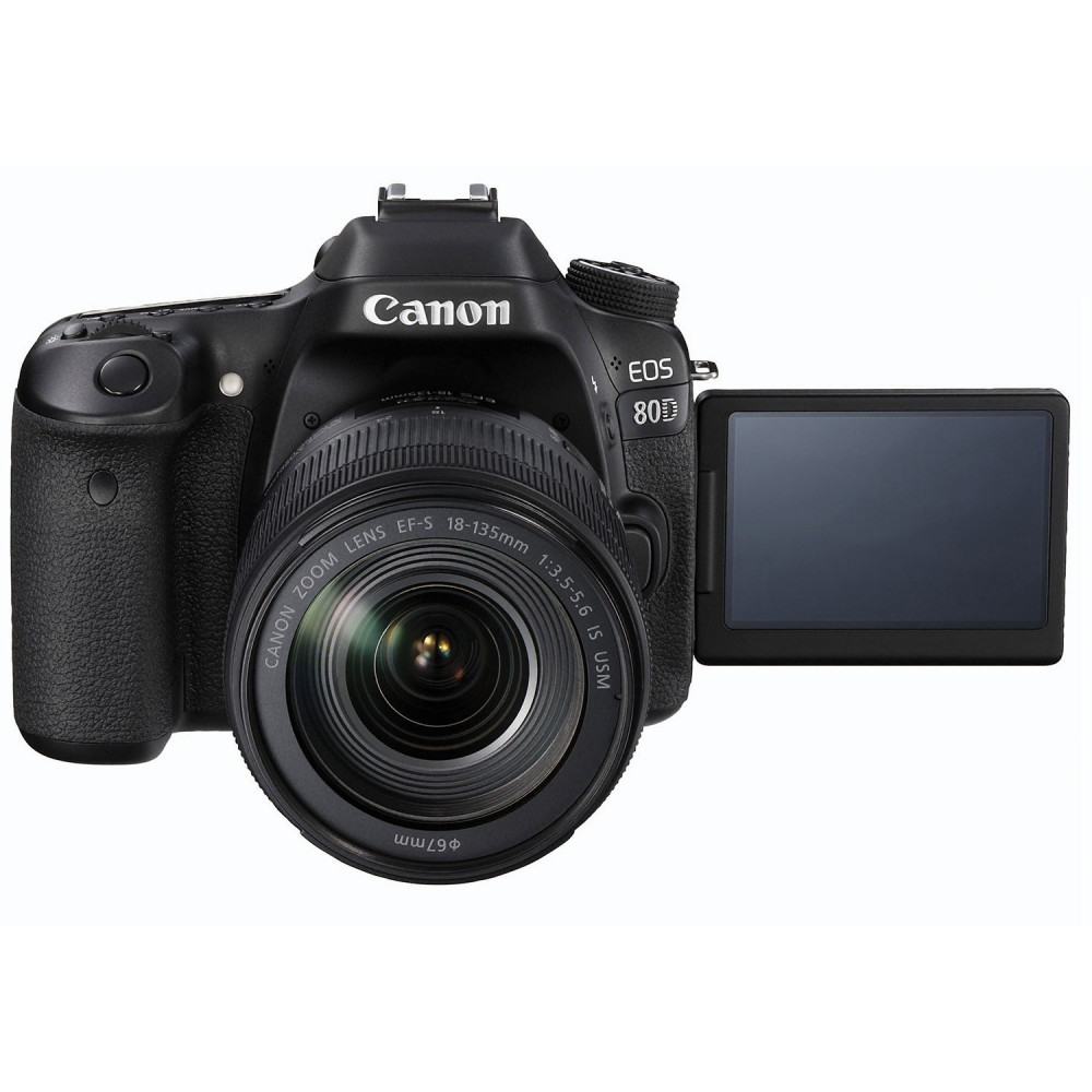 APPAREIL PHOTO REFLEX NUMERIQUE CANON EOS 80D + Objectif EF-S 18-55mm S