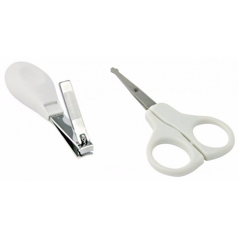 Set Ciseaux et Coupe Ongles pour Bébé Olympia BS 869