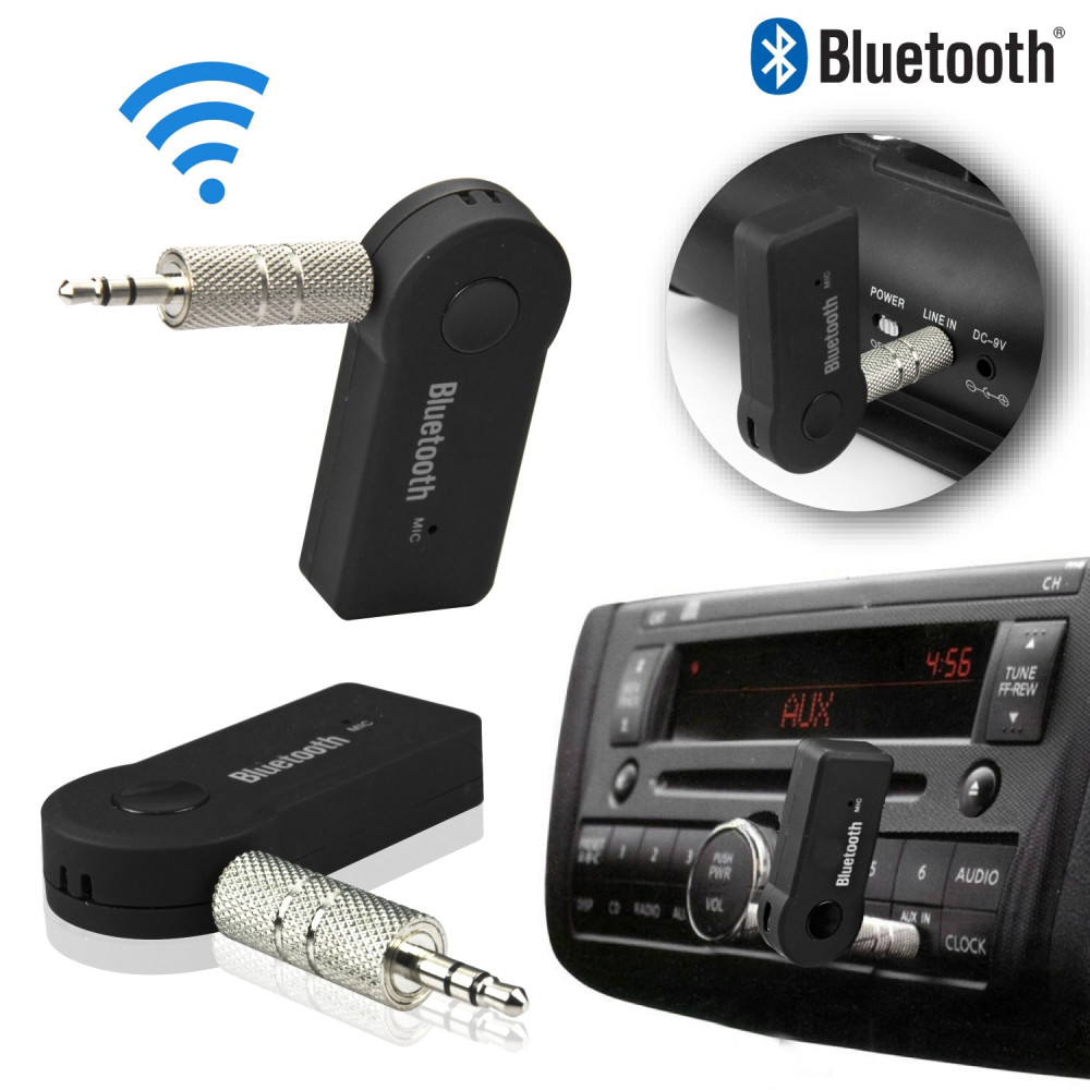 Récepteur Audio Bluetooth pour voiture Ksix Connect & Play
