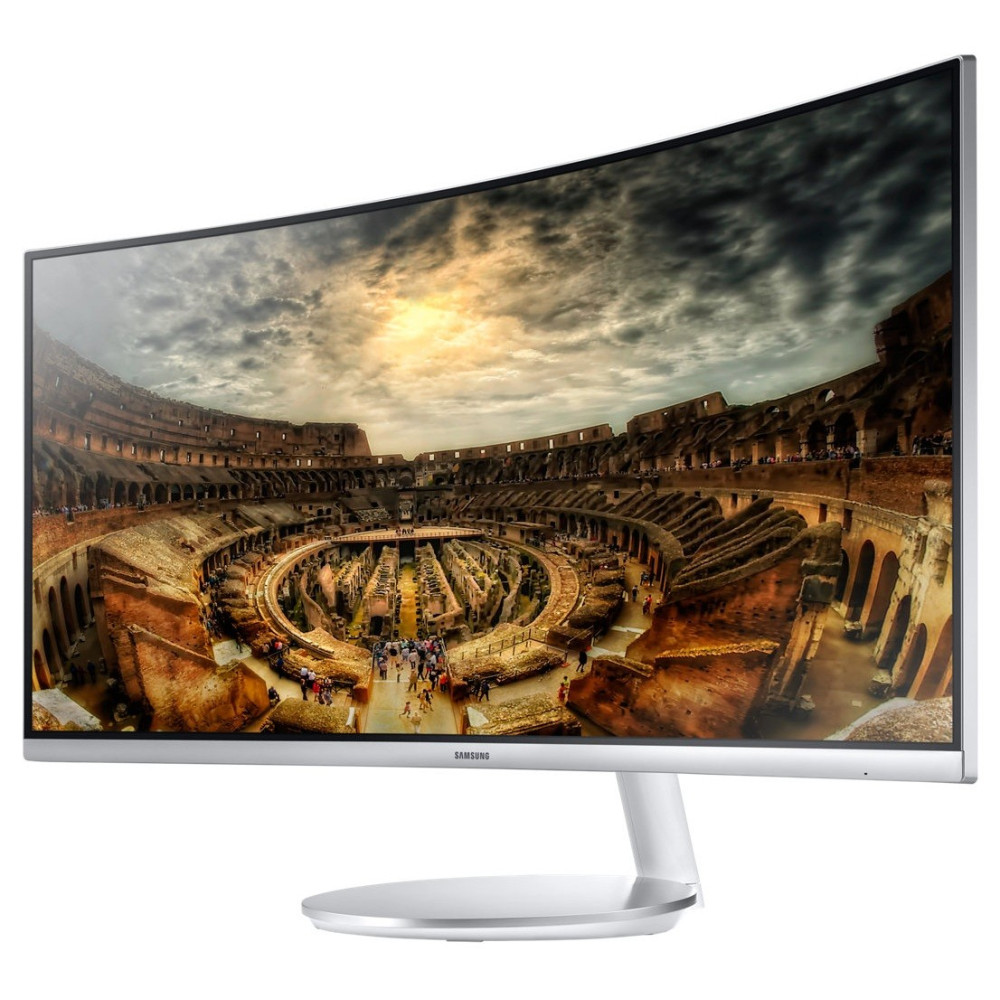 Ecran Samsung 34" Ultra large QHD Incurvé / Blanc