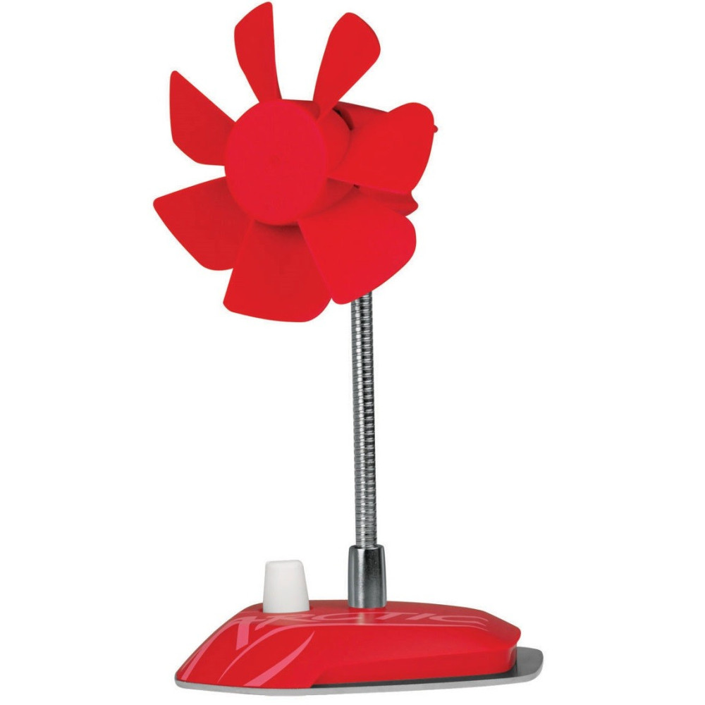 Ventilateur de Bureau Flexible avec Support 92 mm Arctic Breeze / Rouge