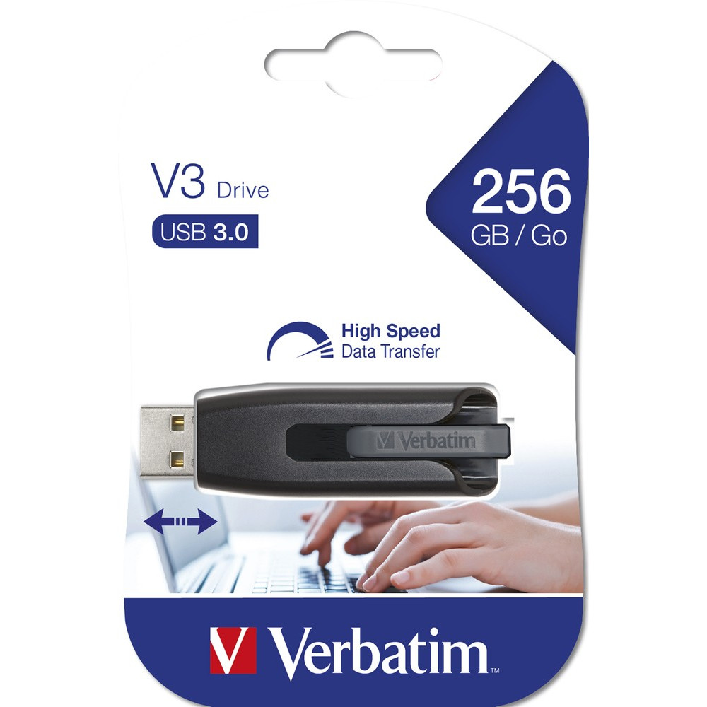 Clé USB Verbatim V3 MAX 3.0 / 256 Go