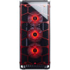 Boitier Gamer Corsair Crystal 570X Avec fenêtre et LED RGB Rouge
