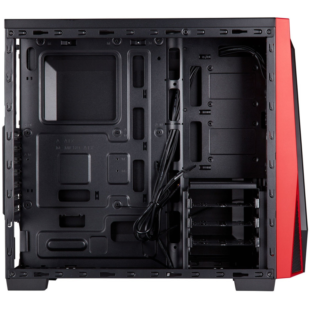 Boitier Gamer Corsair Carbide SPEC-04 Avec fenêtre avec LED Rouge
