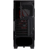 Boitier Gamer Corsair Carbide SPEC-04 Avec fenêtre avec LED Rouge