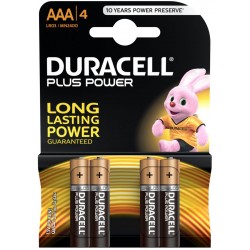 4x Piles Duracell AAA...