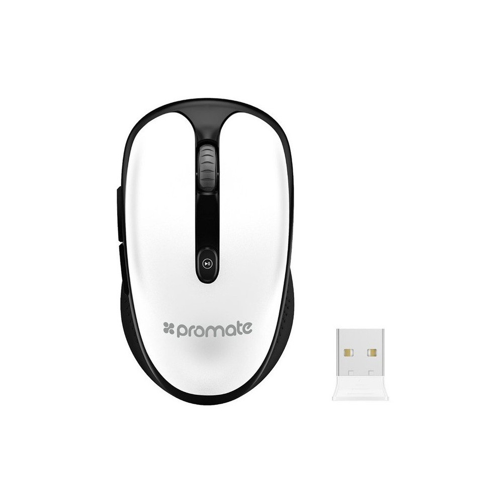 Souris Optique Sans Fil Promate Clix-4 / Blanc