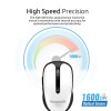 Souris Optique Sans Fil Promate Clix-4 / Blanc