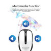 Souris Optique Sans Fil Promate Clix-4 / Blanc