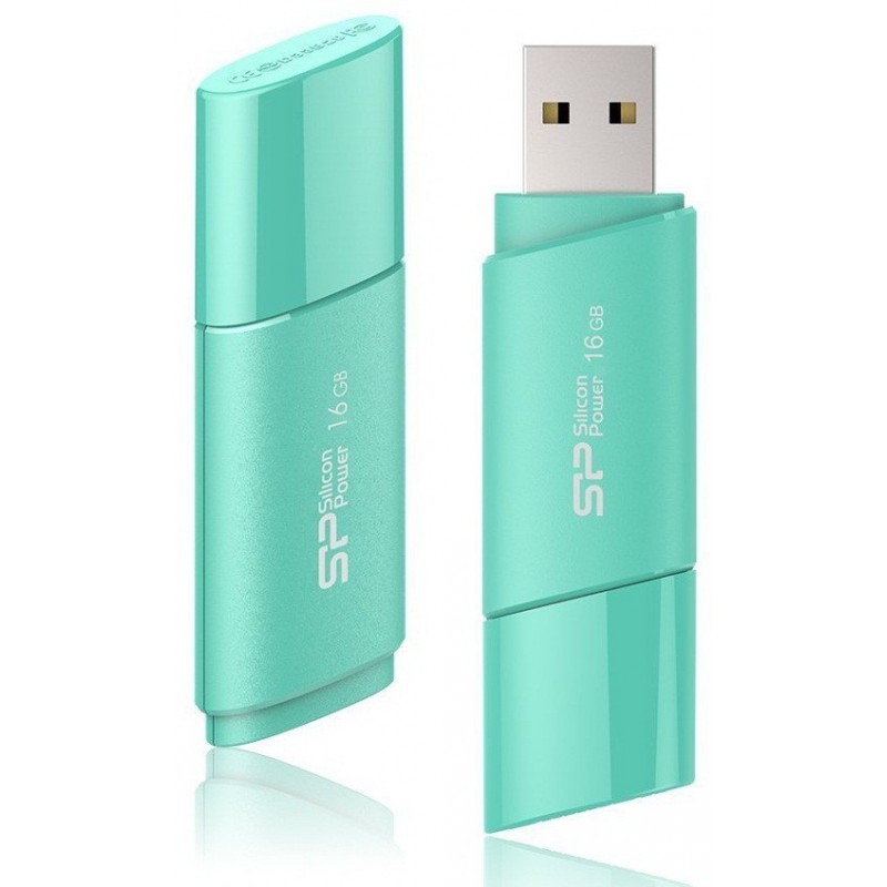 Clé USB Silicon Power Ultima U06 / 16 Go / Turquoise