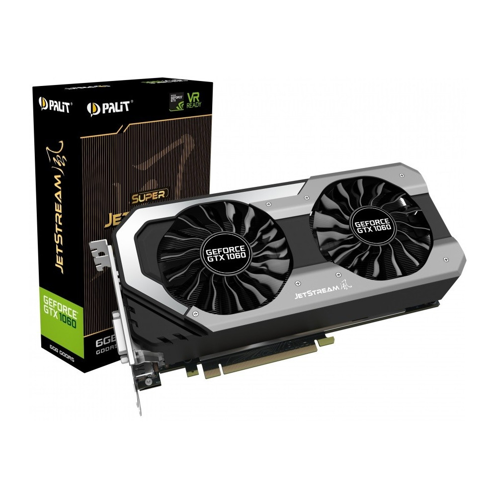 Carte graphique Palit GeForce GTX 1060 Super JetStream / 6 Go