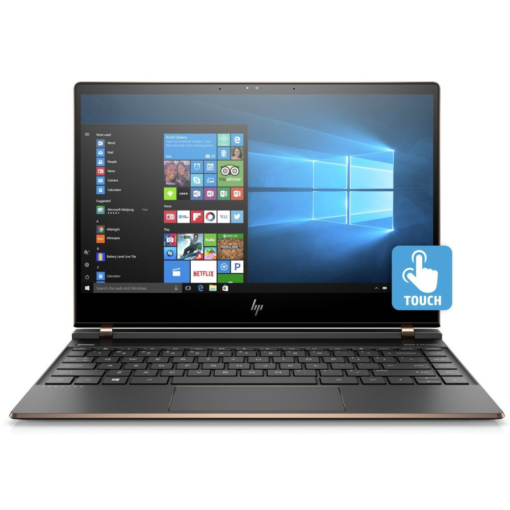 Pc portable HP Spectre 13-af000nk Tactile / i5 8è Gén / 8Go + Souris + SIM Orange 30 Go + Internet Security Bitdefender