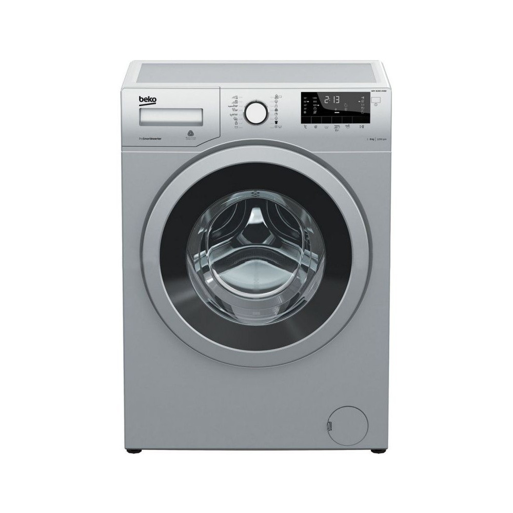 Machine à laver Automatique BEKO Inverter 8 Kg / Inox