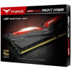 Barrette Mémoire Team Group Night Hawk 2x 8 Go DDR4 3200 MHz / LED Rouge