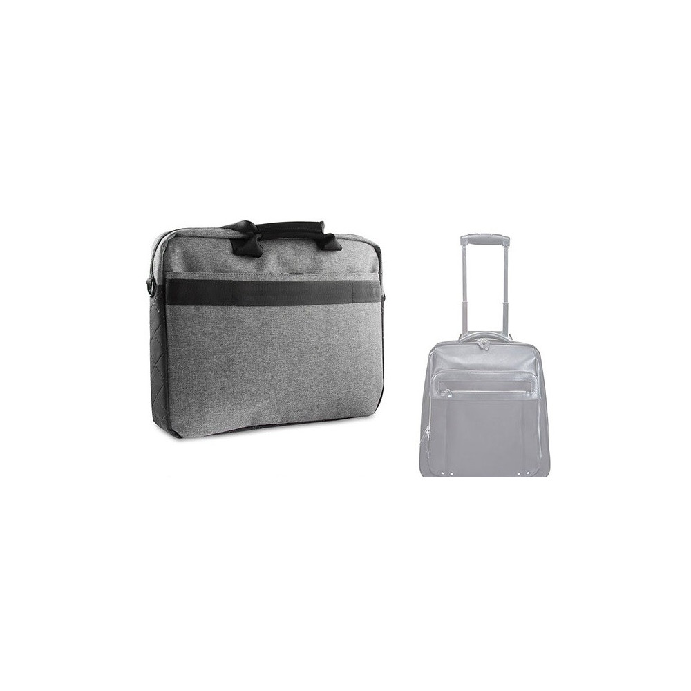 Mallette Addison Pour PC Portable 15.4"-15.6" / Gris & Noir