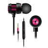 Ecouteur avec Micro Snopy SN-J01 / Noir & Violet