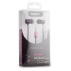 Ecouteur avec Micro Snopy SN-J01 / Noir & Violet