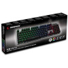 Clavier Rétroéclairé Qwerty USB Everest Rampage KB-R78