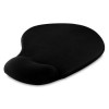 Tapis Souris Addison avec support poignet en gel / Noir