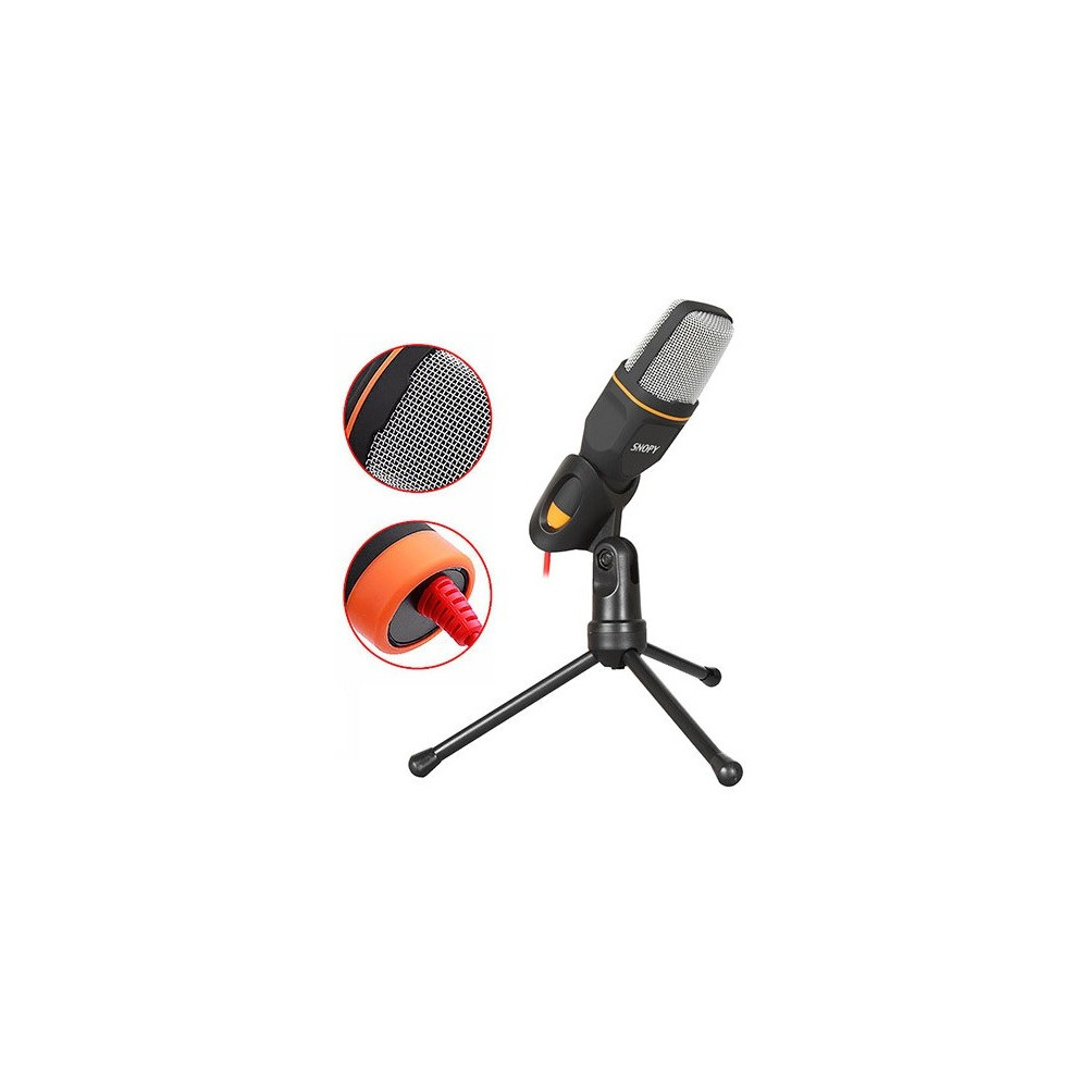 Microphone Avec Support Trépied Snopy SN-340M
