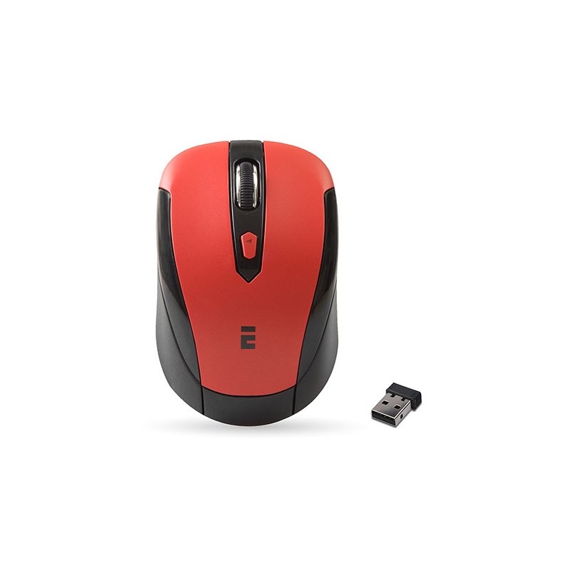 Souris sans fil NGS HAZE 1600 DPI - Rouge