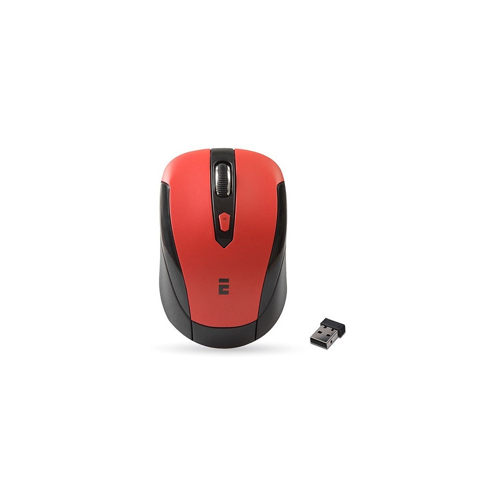 Souris Sans Fil Everest SMW-242 / Rouge & Noir