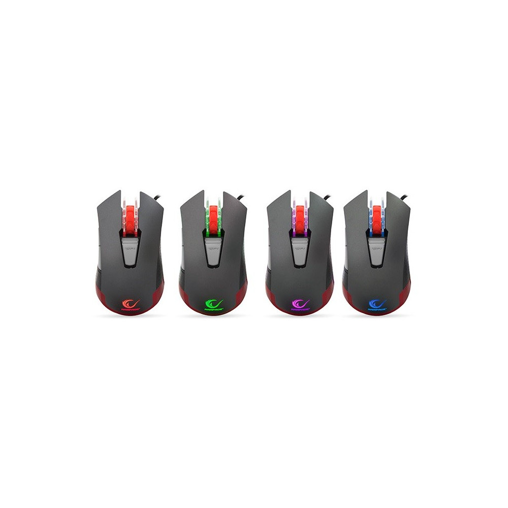 Souris USB Gaming Everest Rampage Cyrex SMX-R11 / 4000DPI / RGB