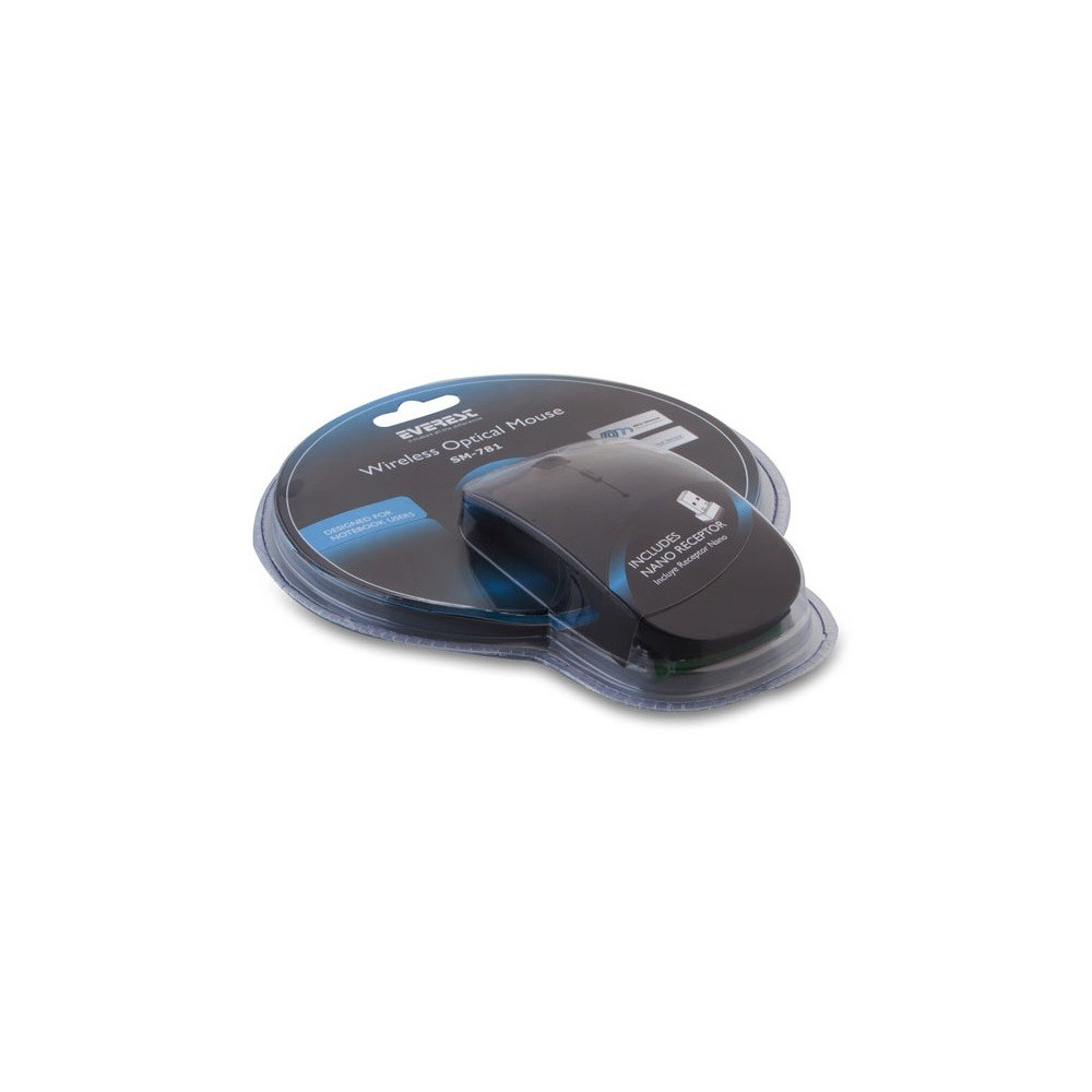Souris Sans Fil Everest SM-781 / Noir