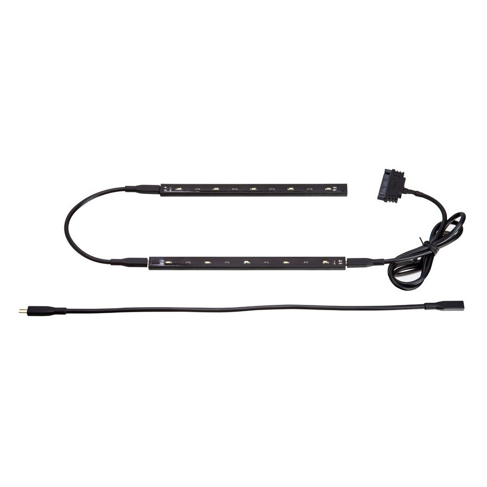 2x Baguette Lumiere LED avec Aimant Xigmatek Xi-ray / Vert