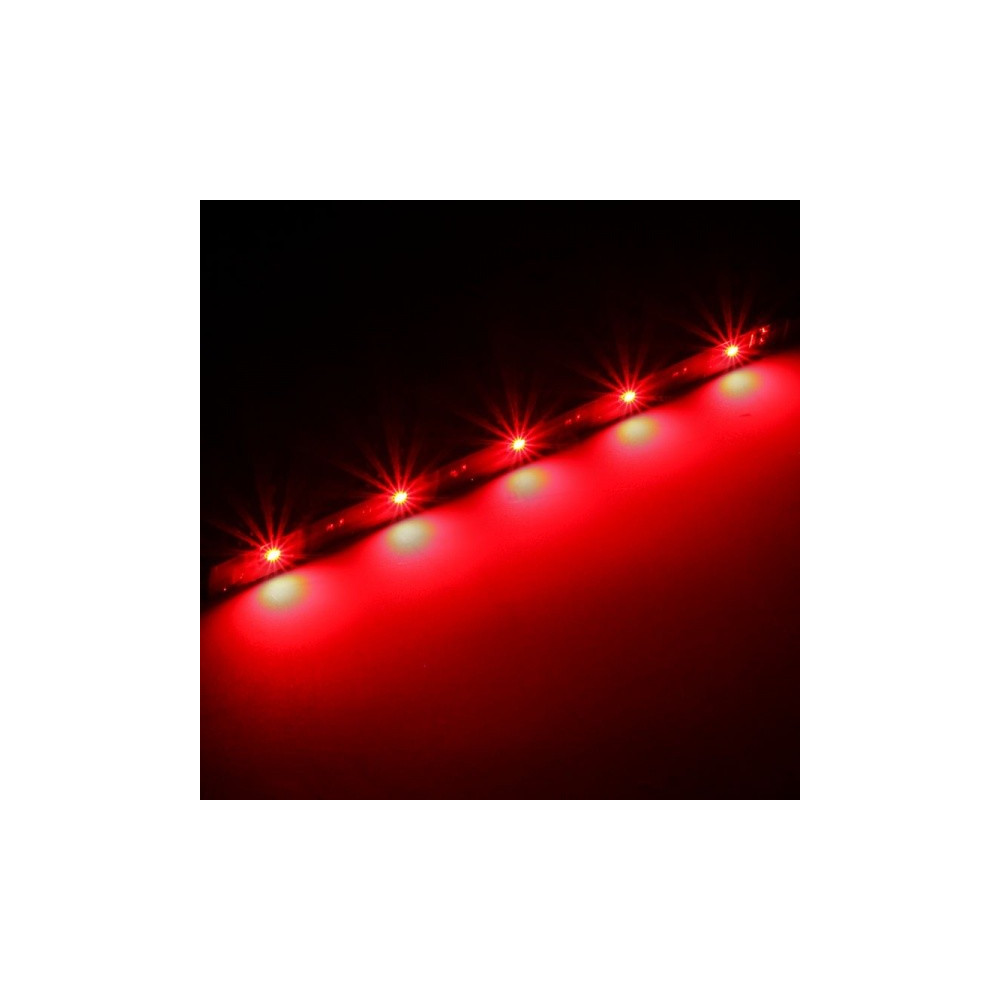 2x Baguette Lumiere LED avec Aimant Xigmatek Xi-ray / Rouge