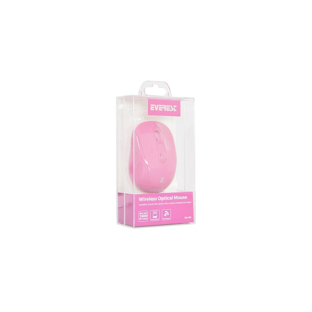 Souris Sans Fil Everest SM-300 / Rose Gold
