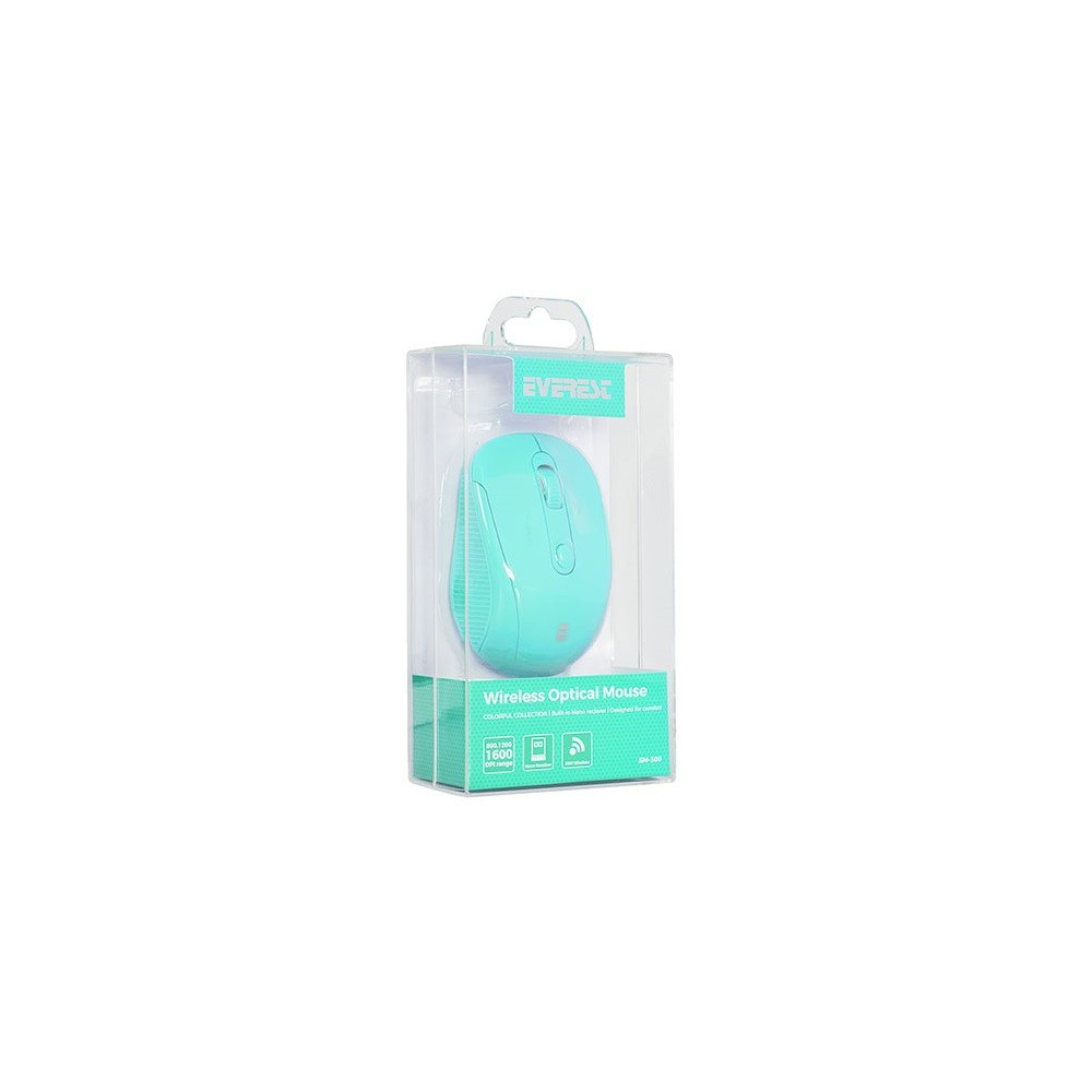 Souris Sans Fil Everest SM-300 / Vert