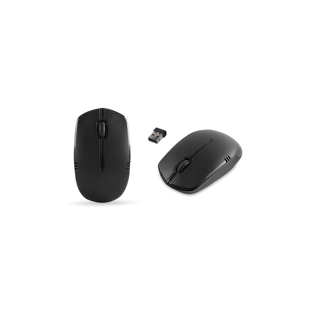 Ensemble Clavier Qwerty Multimédia & Souris Sans Fil Everest KM-510