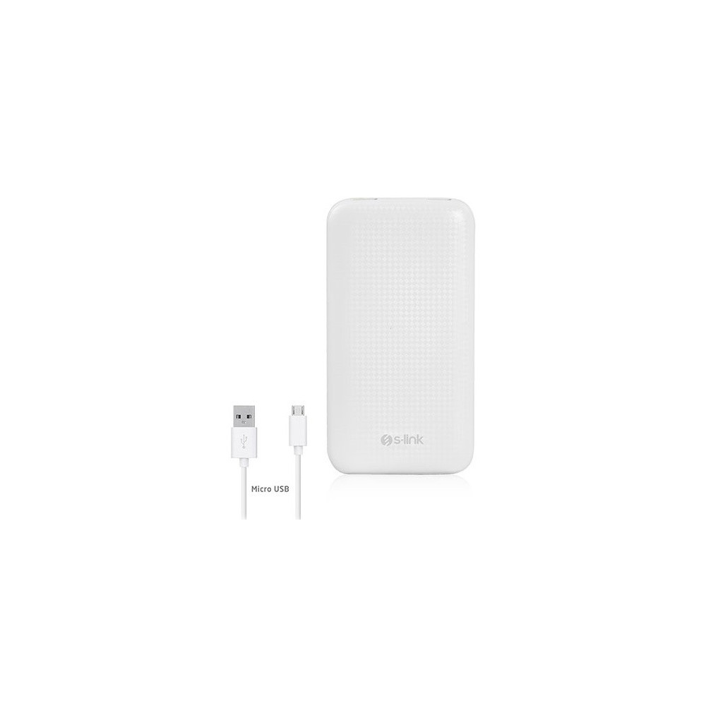 Power Bank S-link IP-757 / 10 000 mAh / Blanc