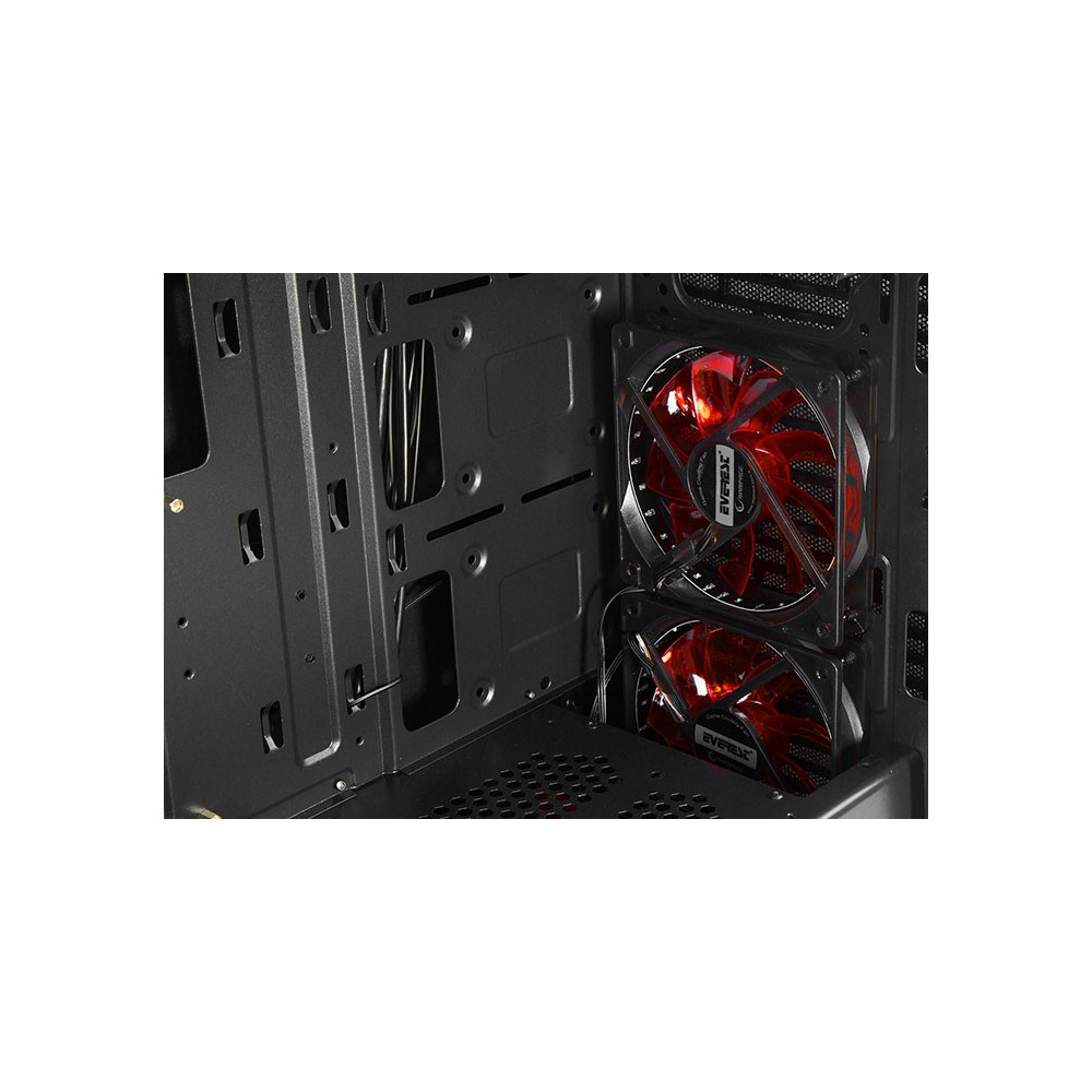 Boiter Gaming Everest Rampage Pulsar V1 avec LED Rouge