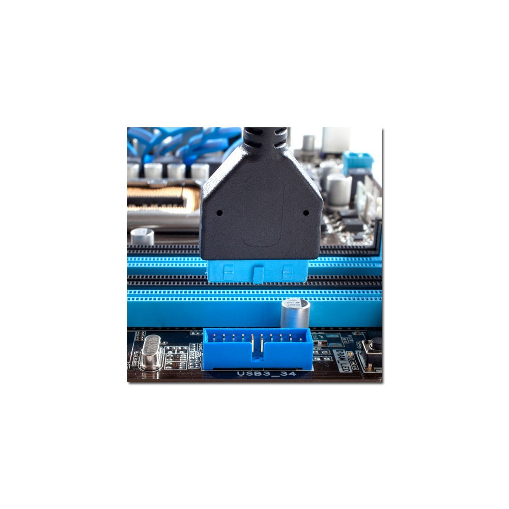 Lecteur de cartes Interne LC-POWER + 1x Port USB 3.0