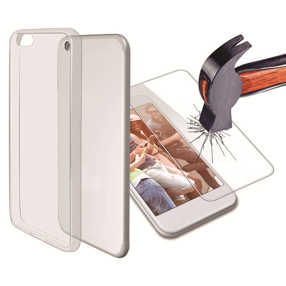 Pack Ksix Etui + Film de protection pour Galaxy J5 2017