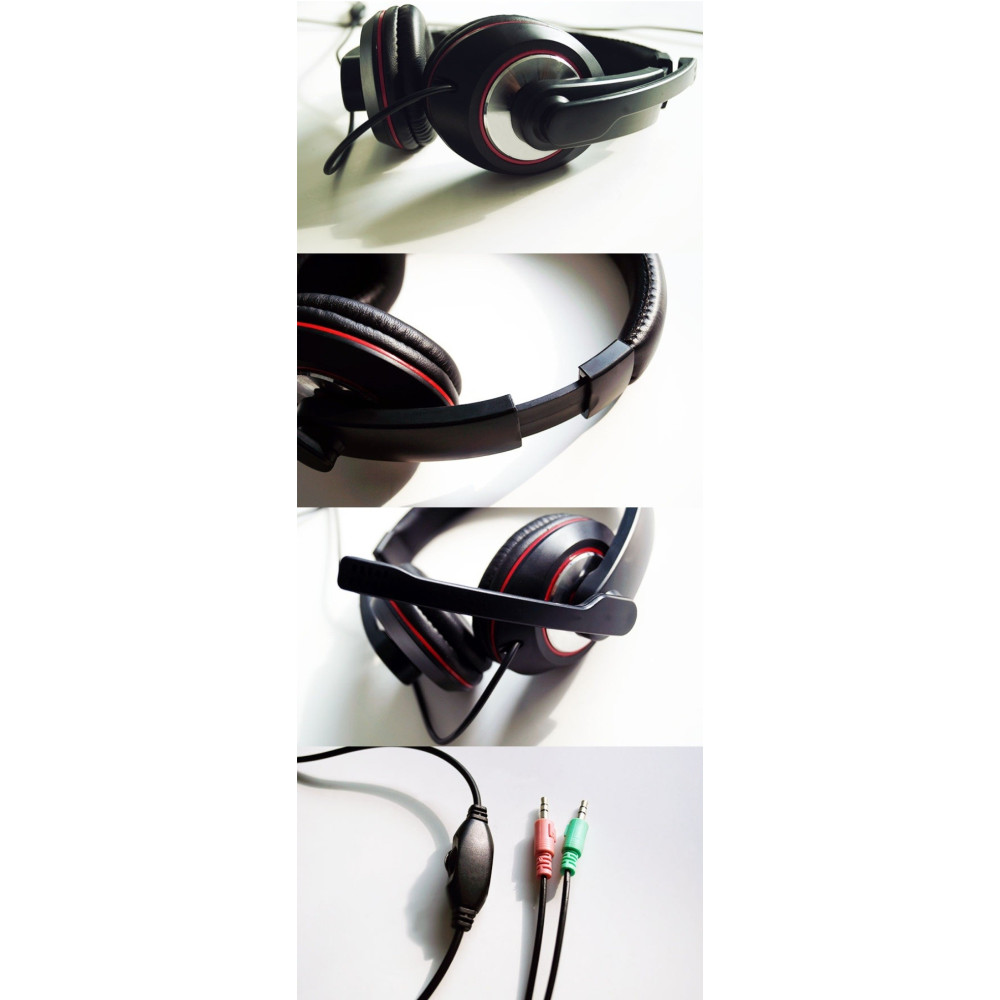 Casque Micro Gaming Jeway H4 / Noir