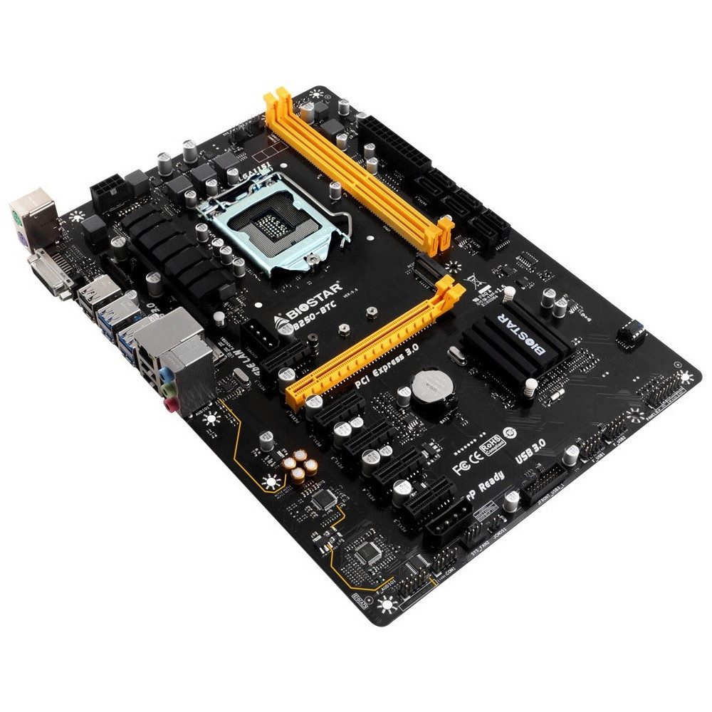 Carte mère Spécial Mining Biostar TB250-BTC