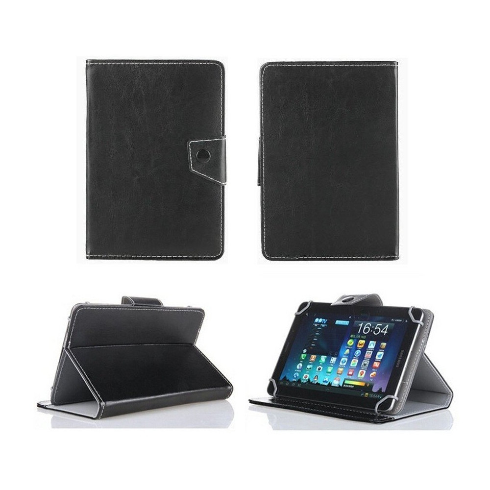 Etui en cuir pour tablette 7" Noir