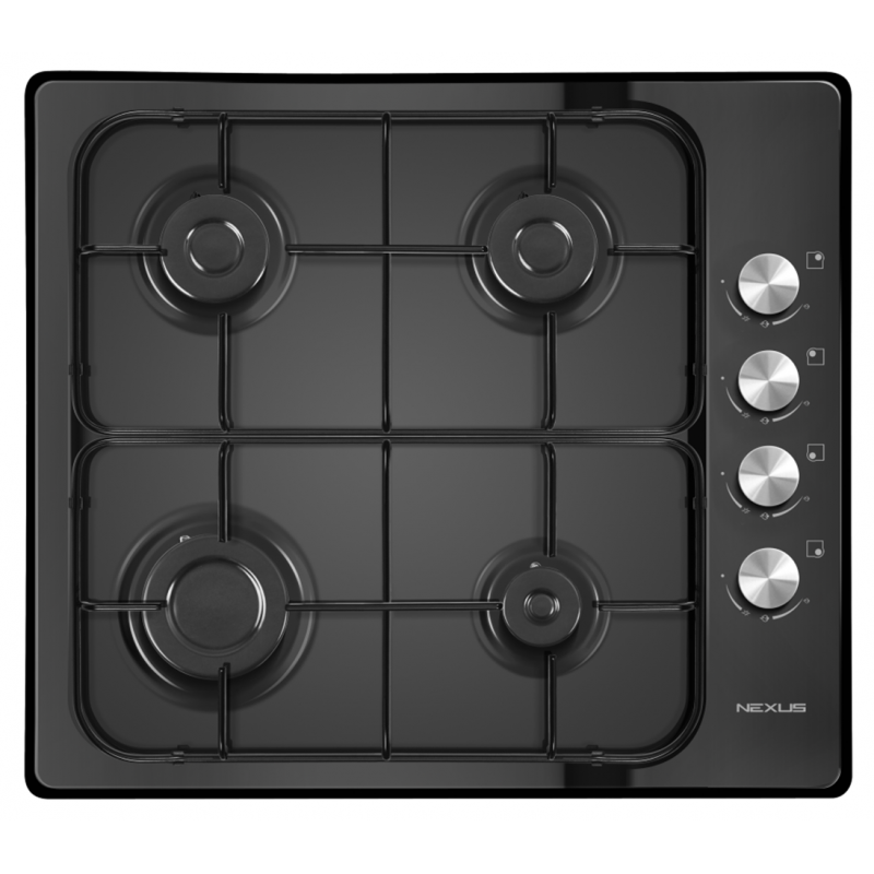 Plaque de cuisson Nexus 4 feux 60 cm / Noir