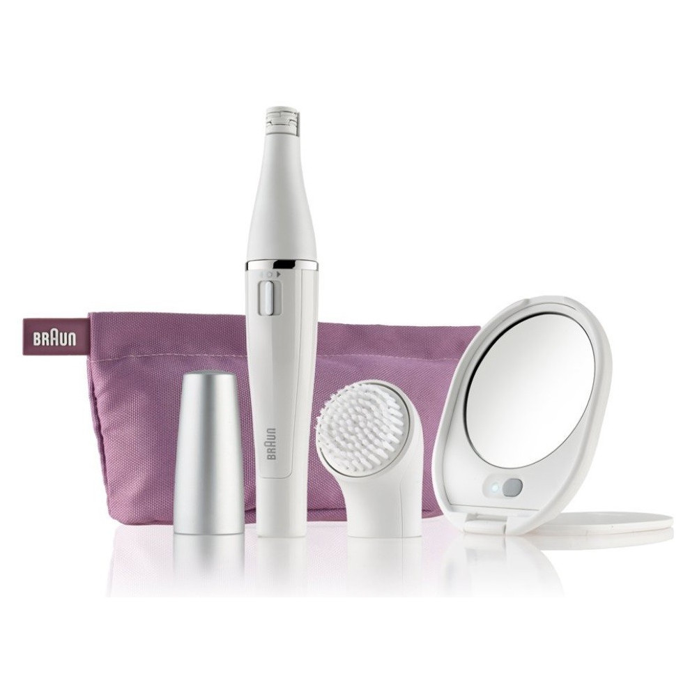 Epilateur Braun Face 830 Édition Premium & Brosse de nettoyage visage