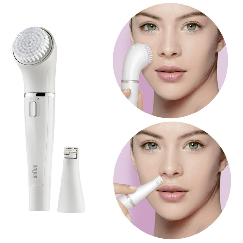 Epilateur Braun Face 830 Édition Premium & Brosse de nettoyage visage